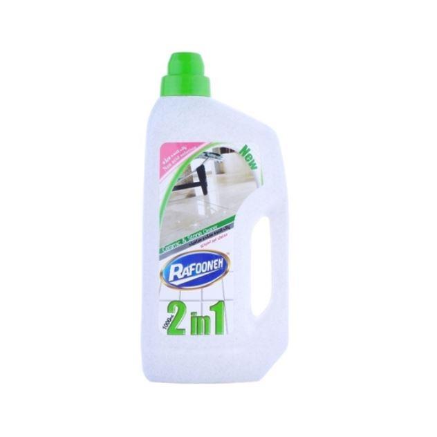 مایع پاک کننده سطوح سرامیک و سنگ رافونه مدل 2In1 حجم 1000 میلی لیتر Rafooneh 2In1 Ceraminc And Stone Cleaner Liquid 1000ml